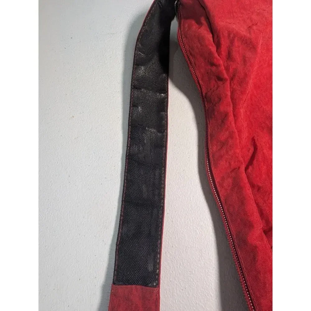 AmeriBag Healthy Back Bag Sling Bag Unisex Solid Red Nylon 17